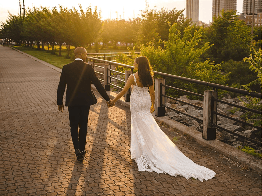 An Elegant Wedding in Liberty State Park: What Makes This Location So Special